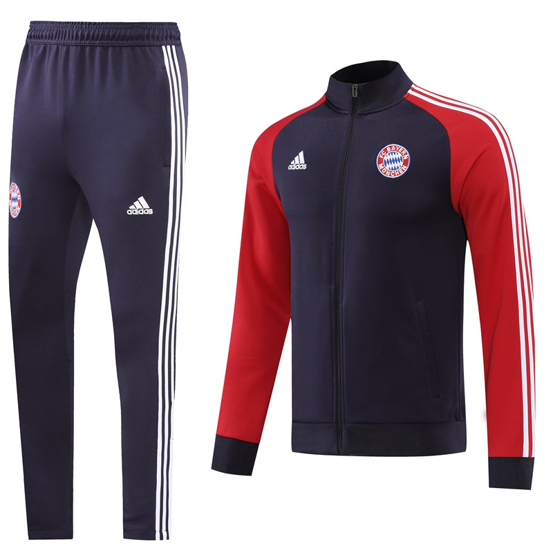 AAA Quality Bayern Munich 22/23 Tracksuit - Navy Blue/Red